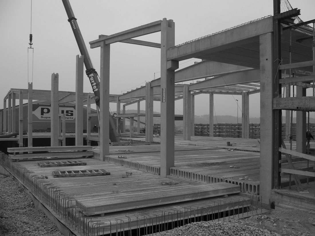 Concessionario Bages construcción hormigón prefabricado Roansa