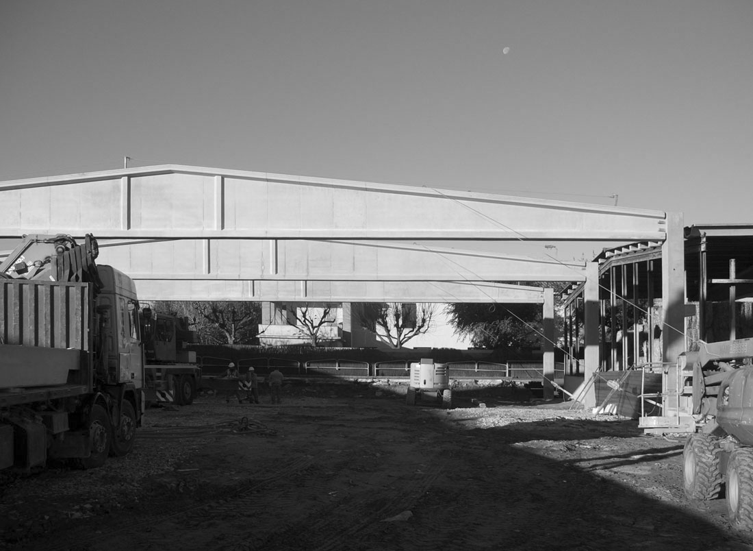 Explotación ganadera Plana Vic construcción hormigón prefabricado Roansa